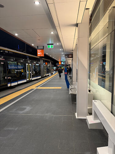 New Platform 1 - Roma Street Station