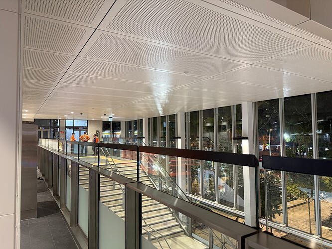 New Platform 1 - Roma Street Station