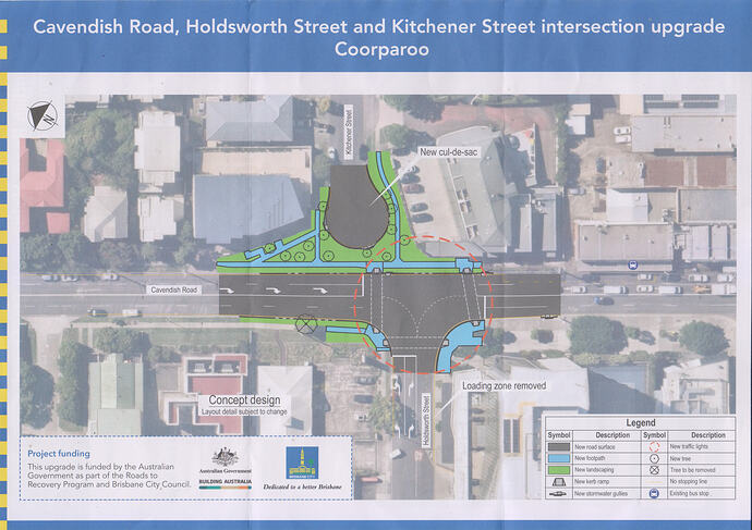 Coorparoo Holdsworth St Signalisation - Rear