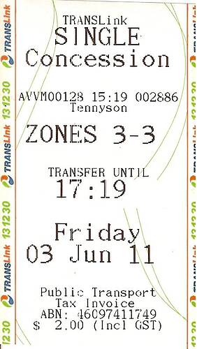 ticket