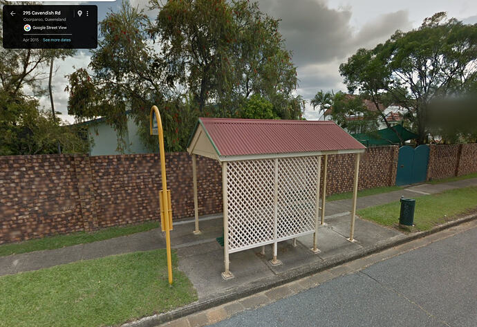 Streetview 2015 - Cavendish Road at Emlyn Shelter