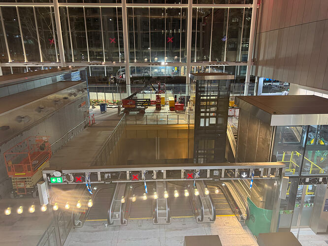Views from New Platform 1 - Roma Street Station