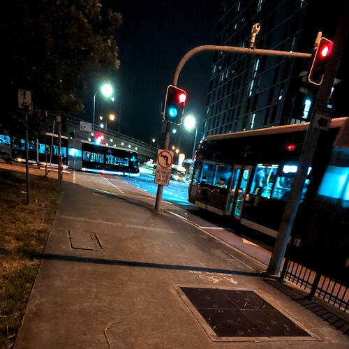 Metro movements at the O'Keefe Portal