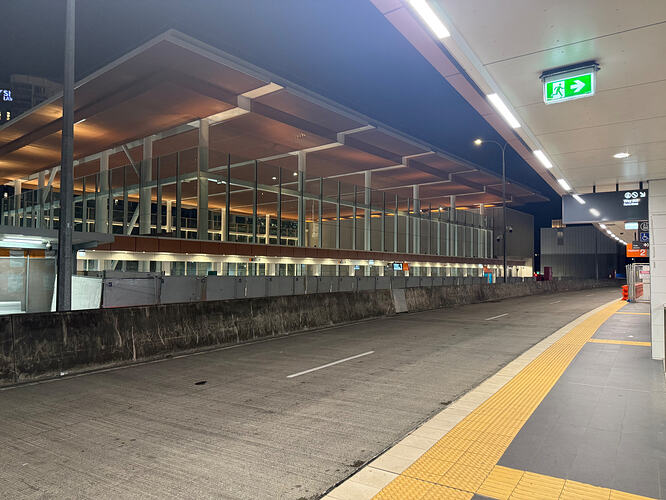 Roma Street Busway Platform 1.