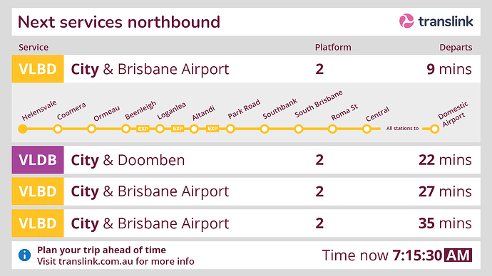 QLD Rail mockup w plan your trip