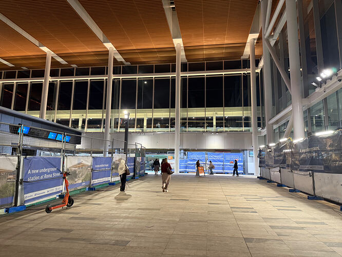 New Platform 1 - Roma Street Station