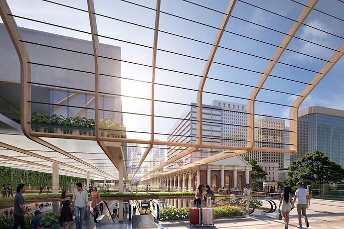John McAslan + Partners design for Central Station.