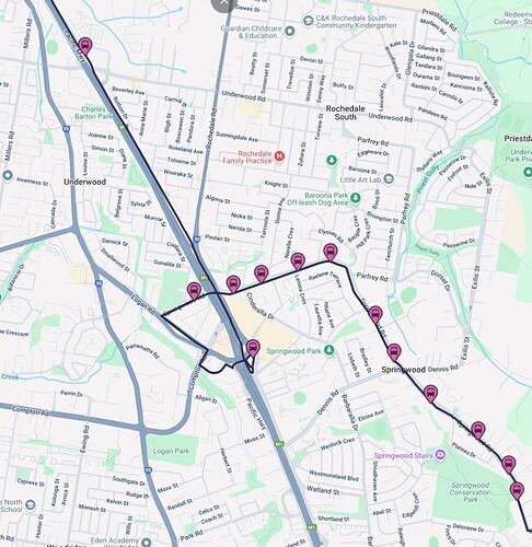 575 Route from June 30 575 Route from June 30