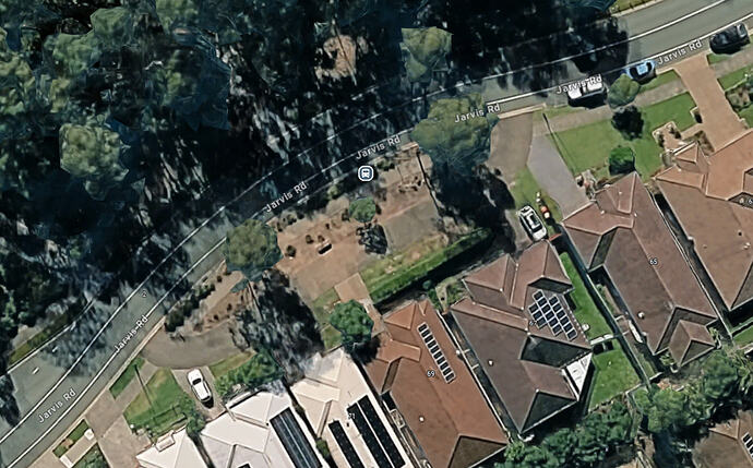 Jarvis Road Bus Stop Location