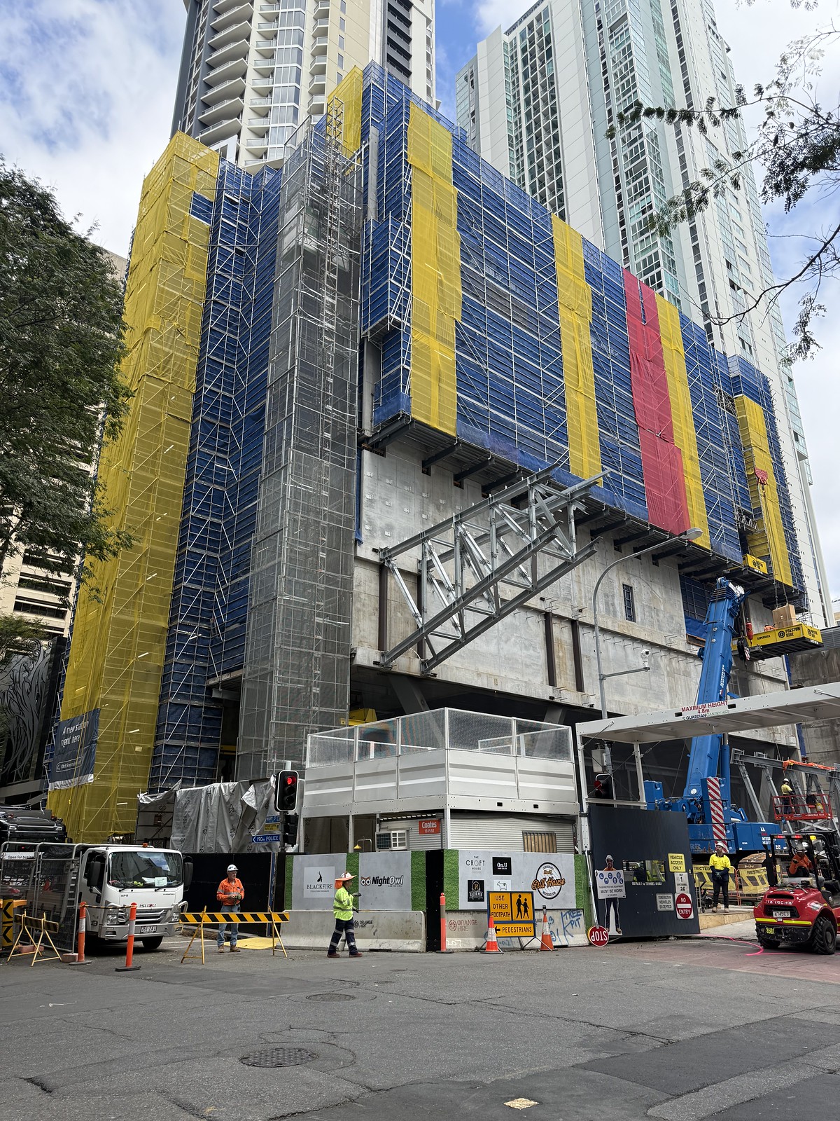 Awning Installation - Albert Street CRR Station