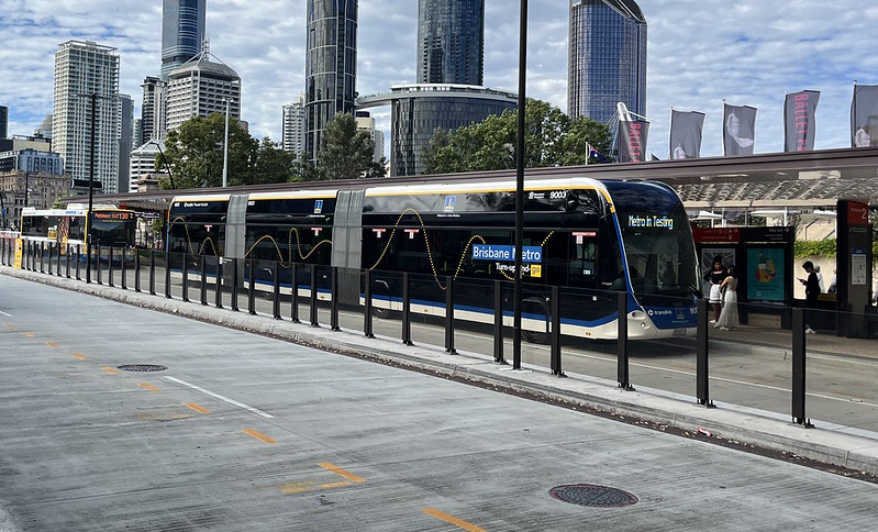 Brisbane Metro vehicle testing