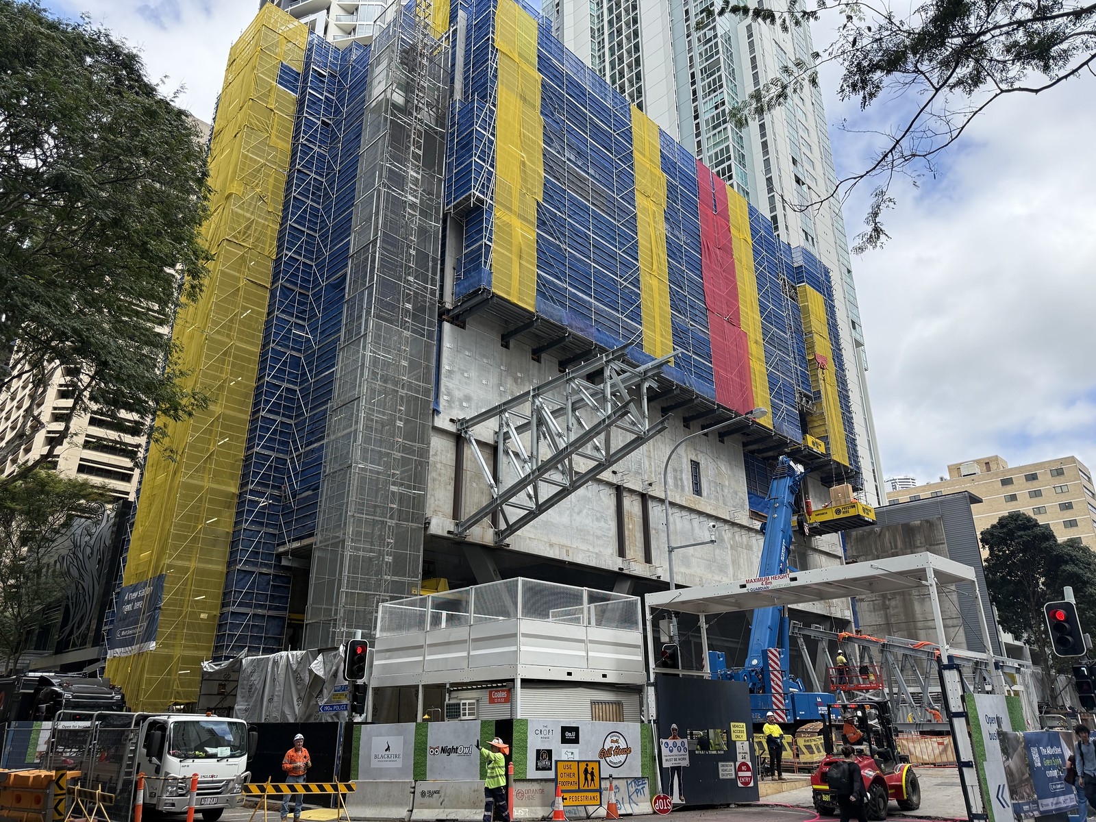 Awning Installation - Albert Street CRR Station