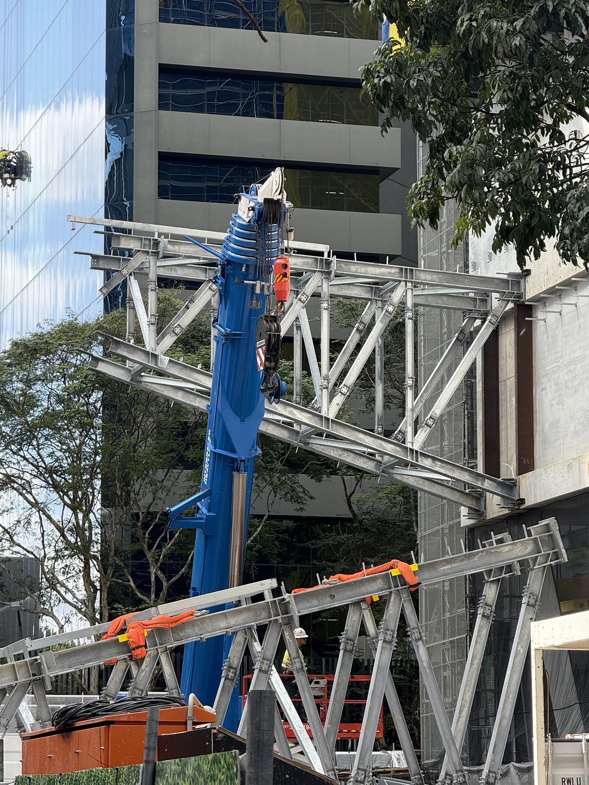 Awning Installation - Albert Street CRR Station